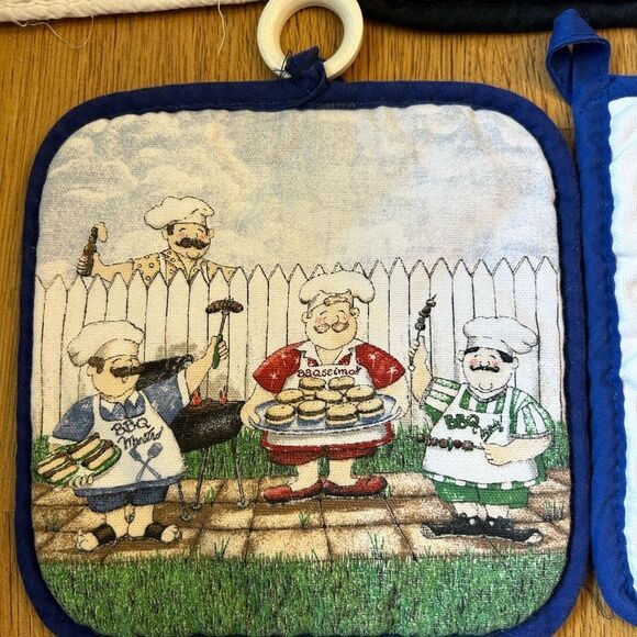 VTG Kay Dee Design & Misc Farmhouse Country Florida Animals Pot Holders - Picture 5 of 10